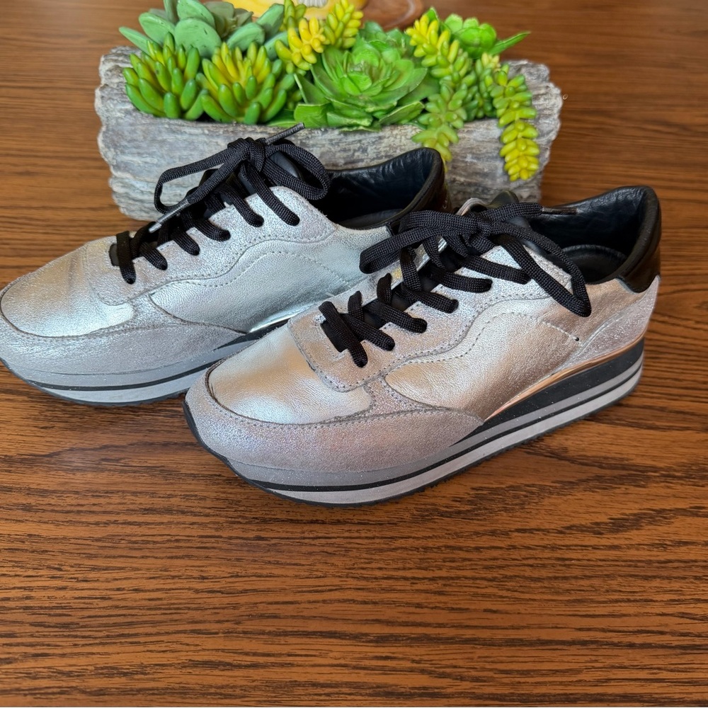 Silver Women's Sneakers